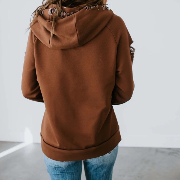 Chelsea Deboer distressed hoodie - Picture 8 of 8